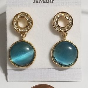 Opal earrings